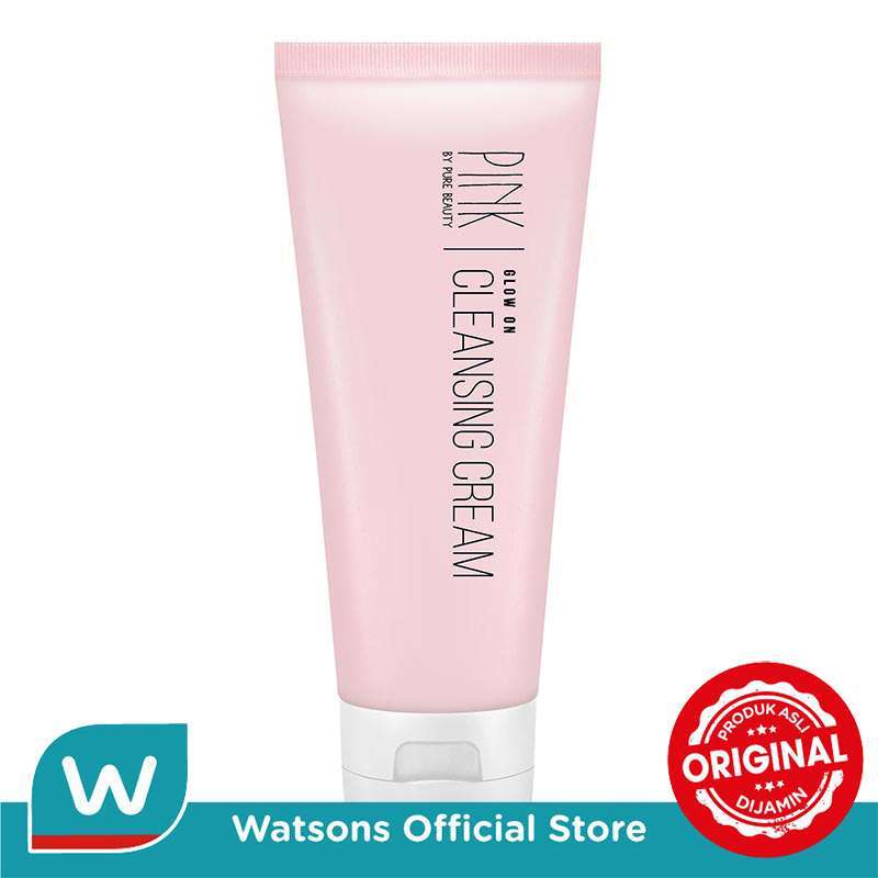 Promo Pink By Pure Beauty Glow On Cleansing Cream 125ml Diskon 46 Di