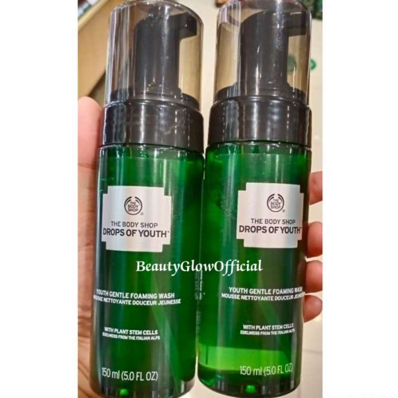 Jual The Body Shop Drops Of Youth Gentle Foaming Face Wash 150ml di