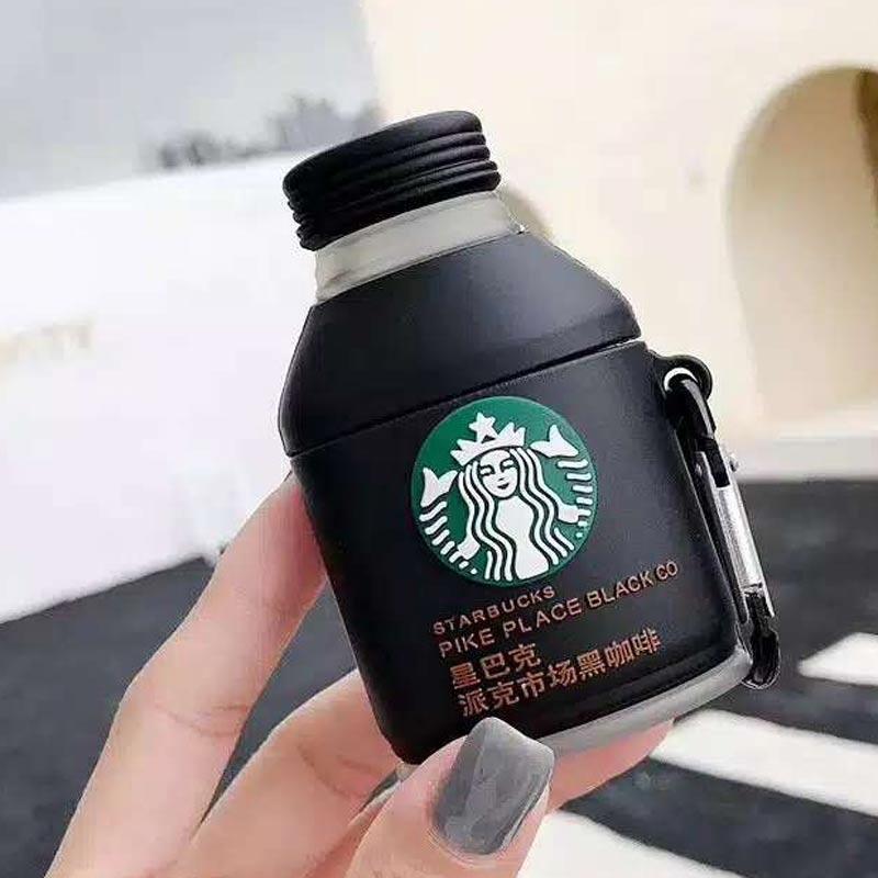 Jual READY STOCK- OEM Starbucks Bottle Premium Silicone Casing Airpods