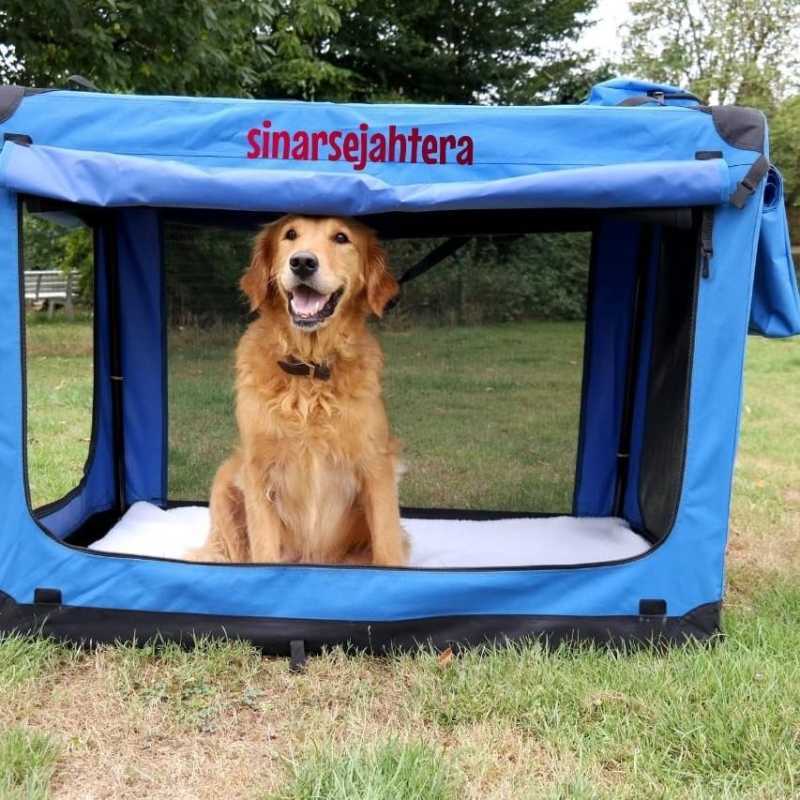 Jual MPets Flow Crate Camping Pet Cargo XXL / Kandang Travel Rangka