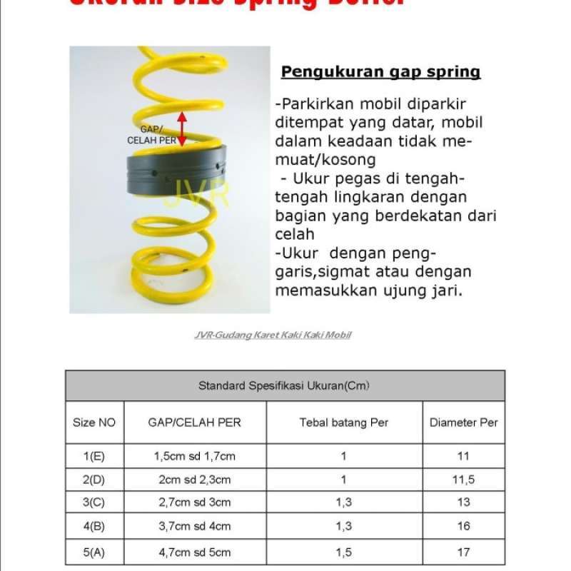 Jual Spring Buffer Stabilizer Dumper Toyota All New Vios Belakang Di ...