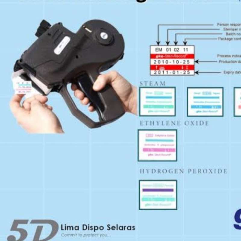 Promo gke steri record monitoring Indicator Green and Red Label Diskon