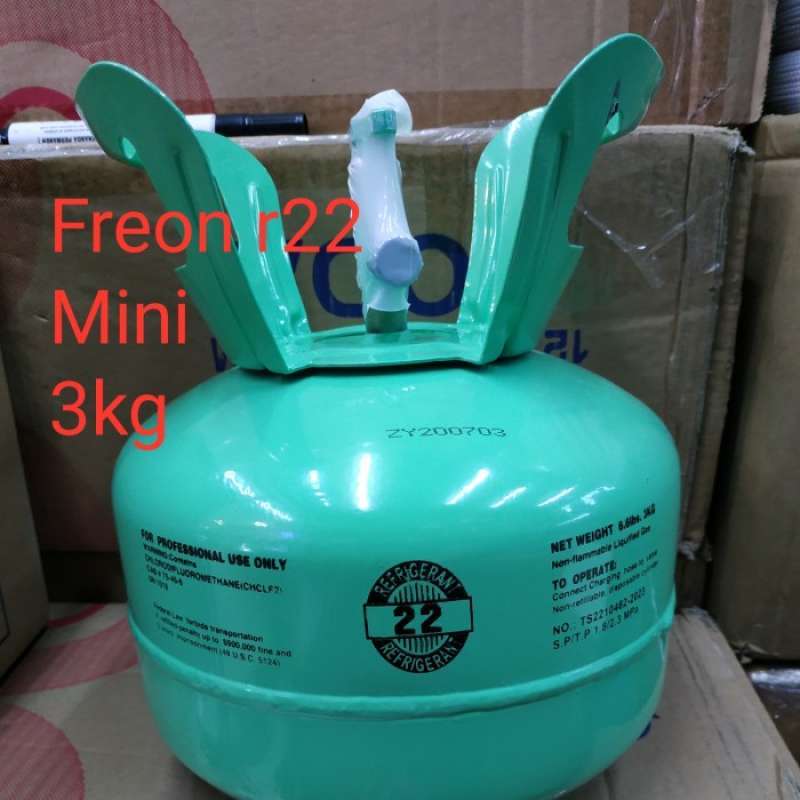 Jual FREON AC R22 TABUNG MINI 3KG REFRIGERANT MURAH di Seller Kamsahita