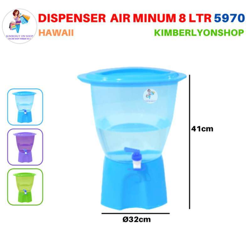 Jual Dispenser Tempat Penyimpanan Air Alpen Water 8 Liter 5970 Hawaii