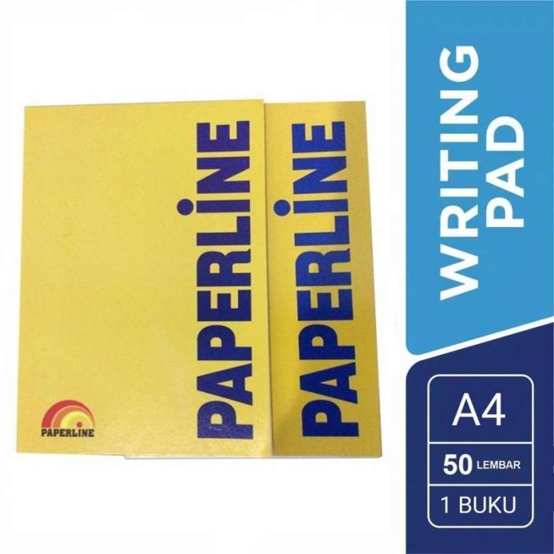 Jual Buku Notes Block Note Writing Pad Ppl Paperline A4 50 Lembar Di jual-buku-notes-block-note-writing-pad-ppl-paperline-a4-50-lembar-di