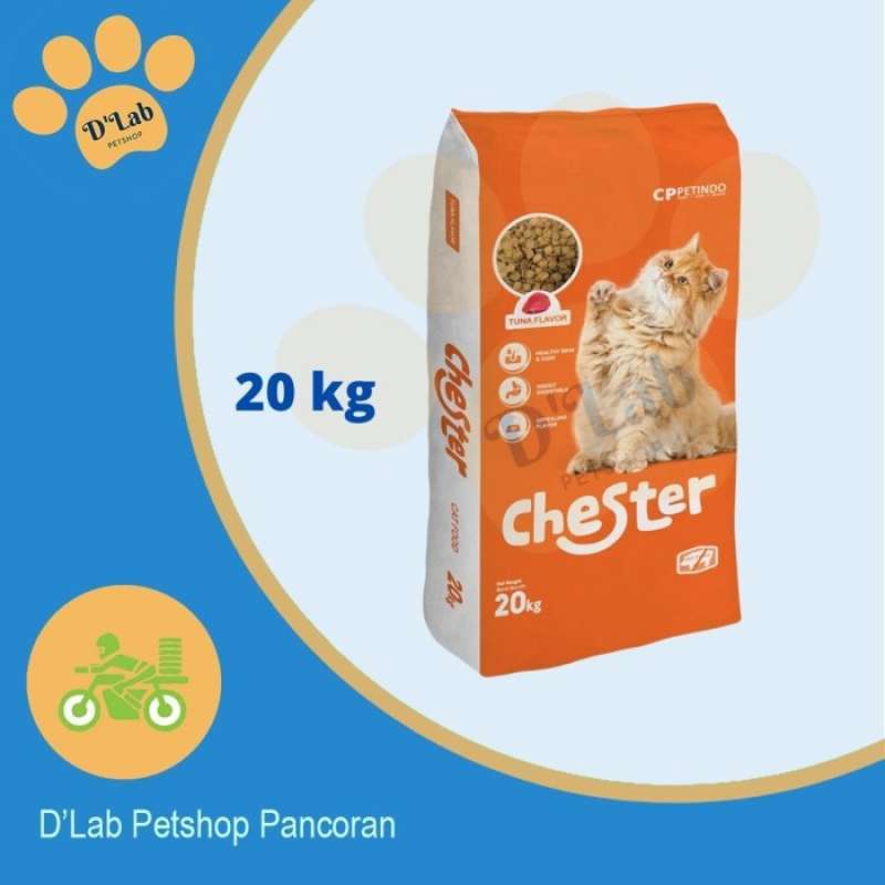 Jual CHESTER TUNA CAT FOOD 20KG MAKANAN KUCING 20 KG di Seller Afifah