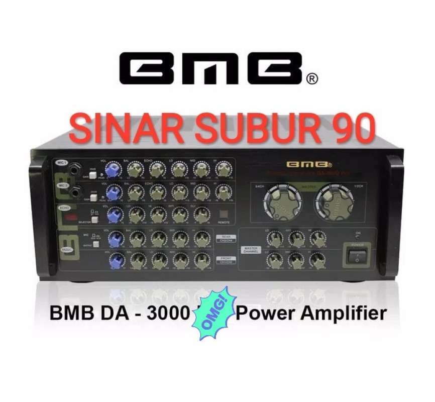 Promo AMPLIFIER BMB DA3000 III 4Channel Echo Mixing karaoke(kirim