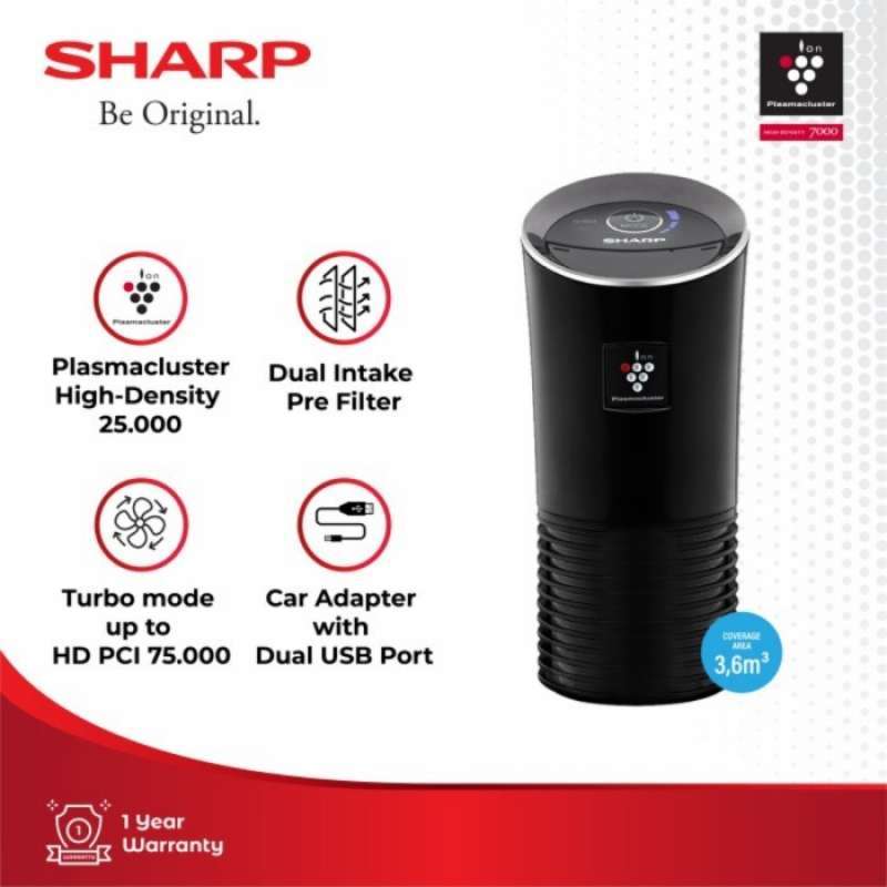 Jual Sharp Car Air Purifier IGGC2YB Black Garansi Resmi di Seller