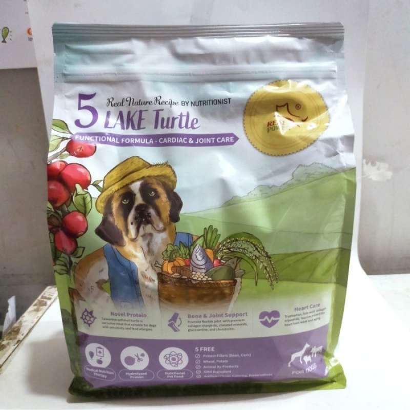Jual Dog Food Lake Turtle Holistic 2Kg Cardiac & Joint Care Real