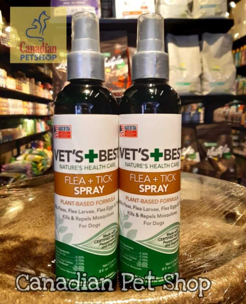 Promo Vets Best Flea And Tick Dog Spray 236 Ml / 8 Oz Diskon 23 di