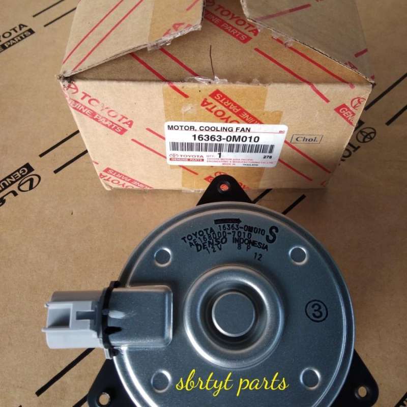 Jual Motor Fan Etios Vios Altis Gen 1 Asli di Seller Sbrtyt parts