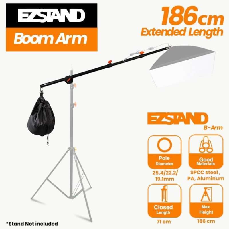 Promo Ez Stand Boom Arm Extension Stand For Softbox Reflector Lightning