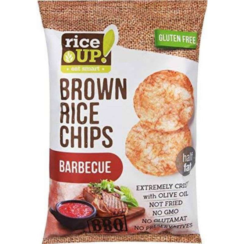 Promo Rice Up Brown Rice Chips Bbq Gluten Free Diskon 5 di Seller