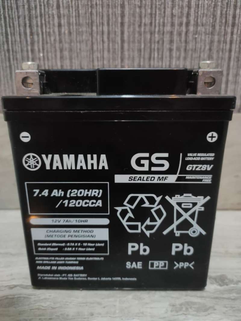 Promo Aki Motor Gs Gtz8V / Xmax, R25, Mt25, Cbr 250, Vespa Sprint 150