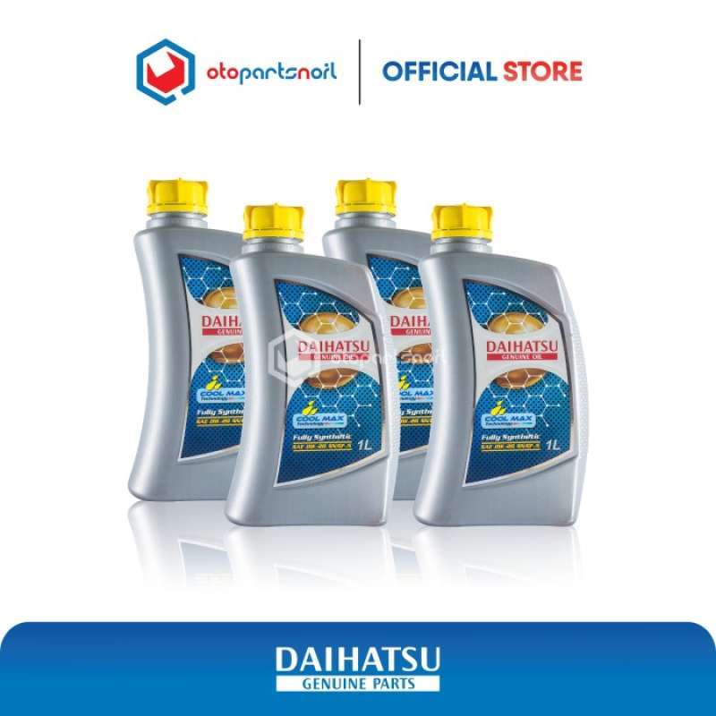 Promo Daihatsu Genuine Oil 0W-20 API SN/GF-5 Fully Synthetic Oil 4L ...