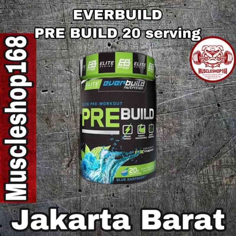 Jual Everbuild Pre Build 20 Servings Pre Workout PreBuild di Seller ...