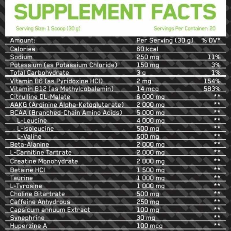 Pre Build Skill Jual Everbuild Pre Build 20 Servings Pre Workout PreBuild di Seller ...