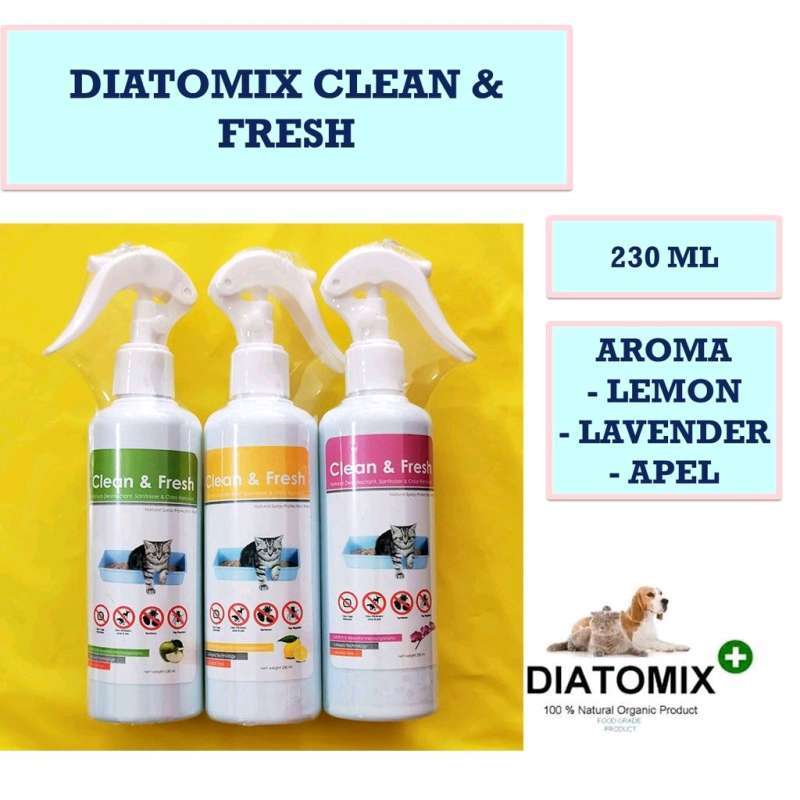 Jual Whs Diatomix Clean & Fresh Natural Desinfectant 230ml Di Seller