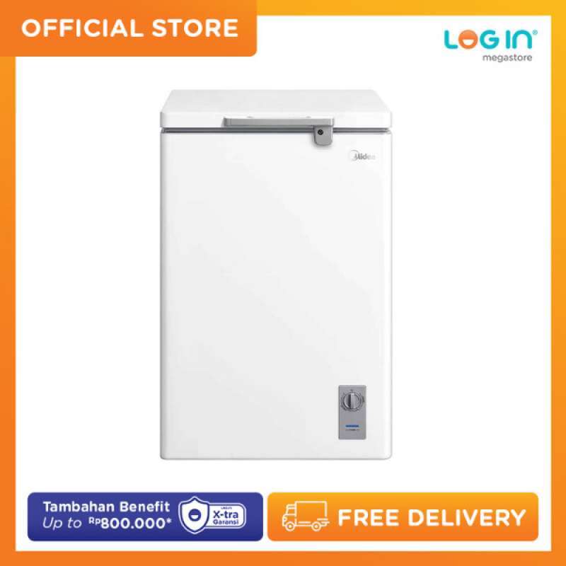 Jual Midea Chest Freezer 1 Pintu Hs131cnk 100 Liter Di Seller Log In Megastore Log In