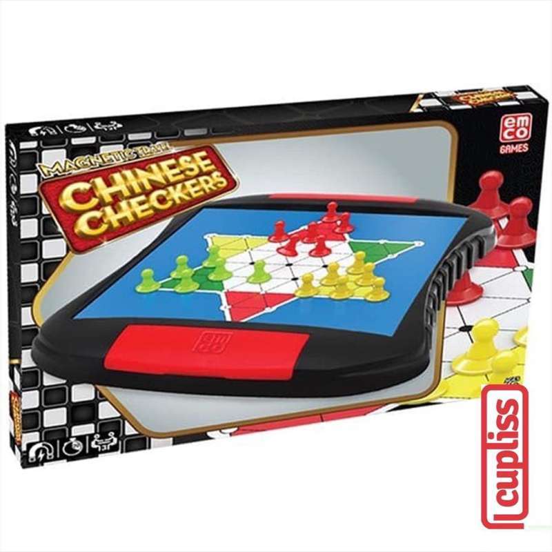 Jual Emco Chinese Checkers Travel Board Game 0061 Permainan