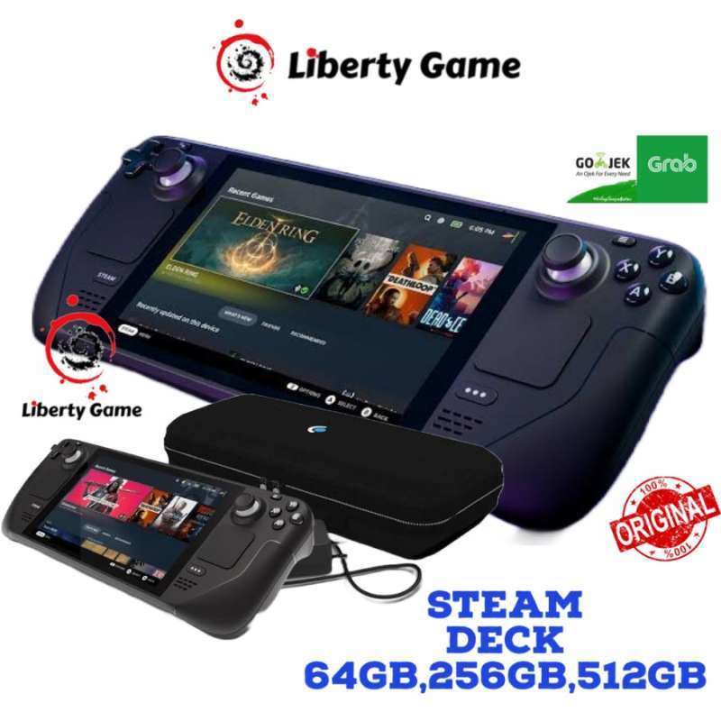 Jual Steam Deck Valve Handheld Gaming Original 64gb 256gb 512gb 64gb