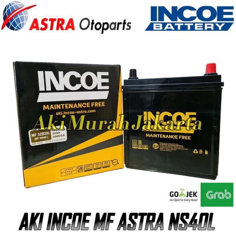 Jual Aki Mobil Toyota Raize Incoe Mf Astra Ns40l Aki Kering 12v / 32ah