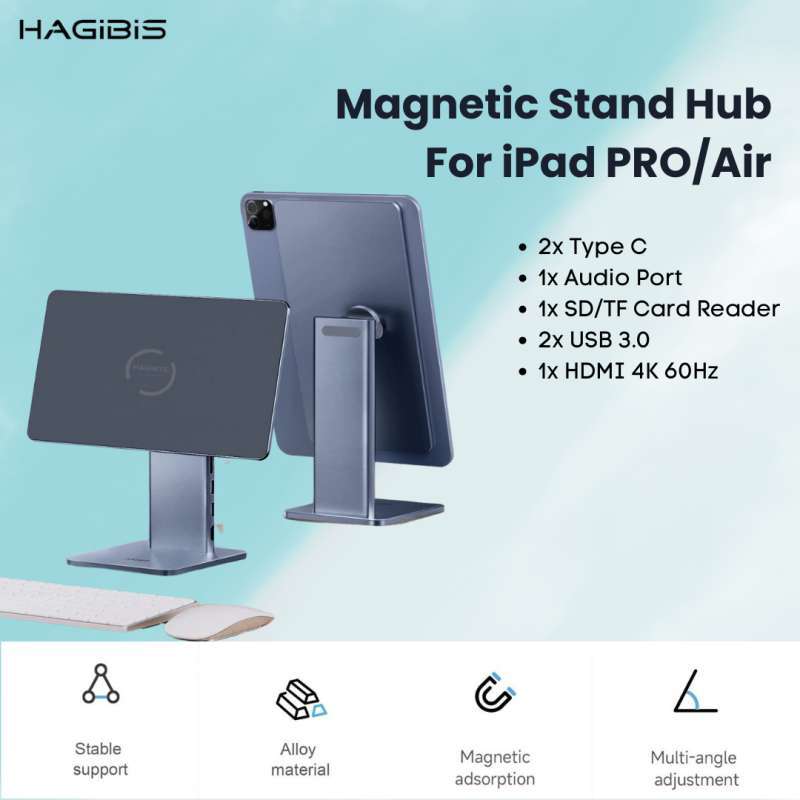 Jual Hagibis Foldable Stand for iPad Pro 12.9 3rd/4th/5th 11