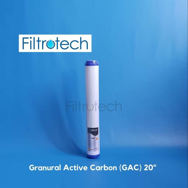 Jual Filter Cartridge GAC Karbon Aktif Cococap 20 Inch GAC Filter Air