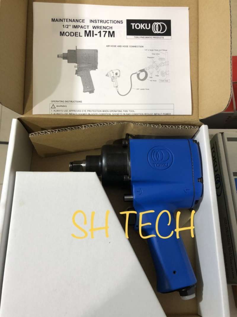 Jual Air Impact Wrench Toku 1/2 Inch Mi 17 M Mi17m Made In Japan Ori