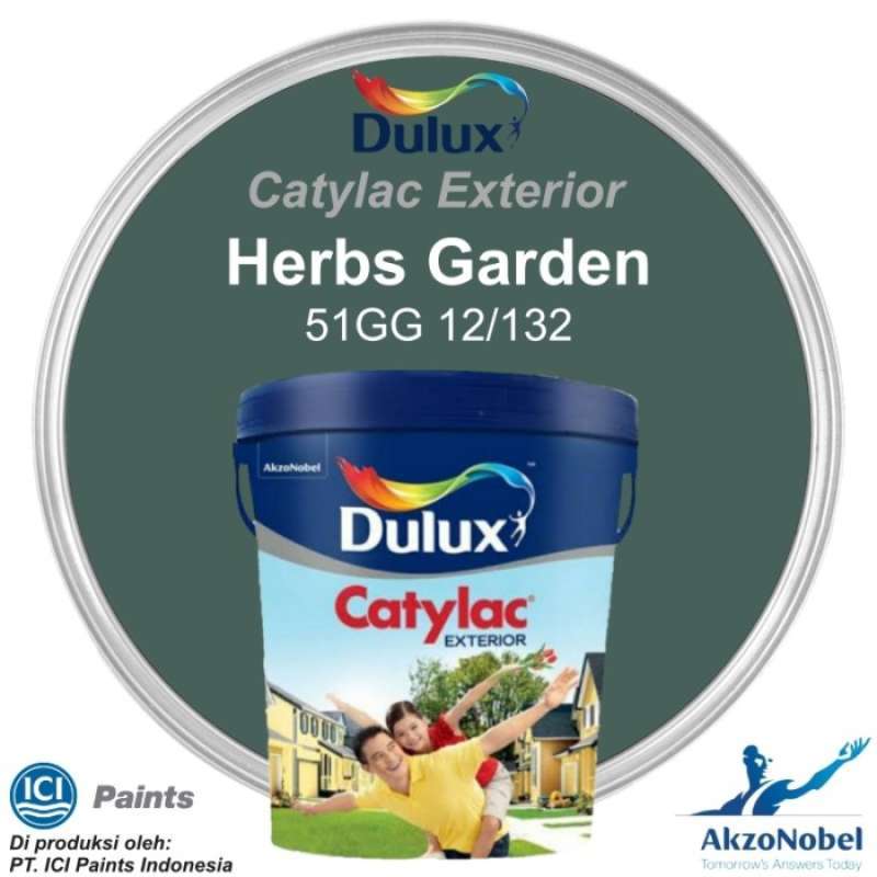 Jual Cat Dulux Catylac Exterior 5 Kg Herbs Garden 51gg 12/132 Di Seller Dulux Exclusive Store