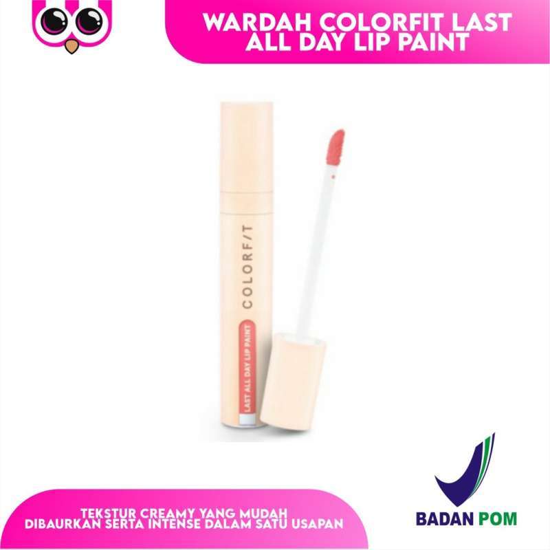 Jual Wardah Colorfit Last All Day Lip Paint / Lip Cream / Lip Matte Di