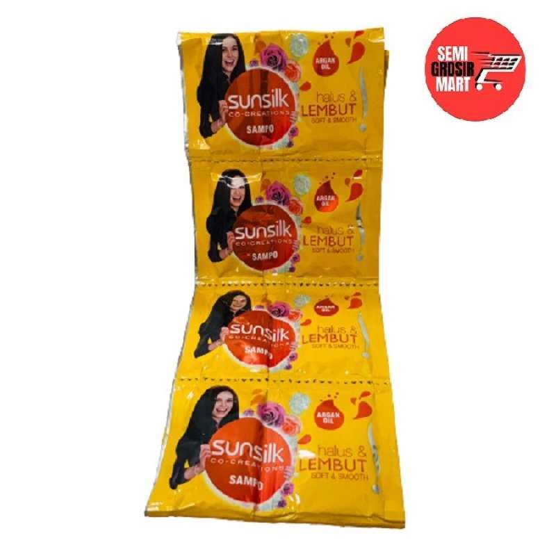 Jual Sunsilk Shampoo Soft & Smooth Sachet 12x9ml di Seller SEMI GROSIR