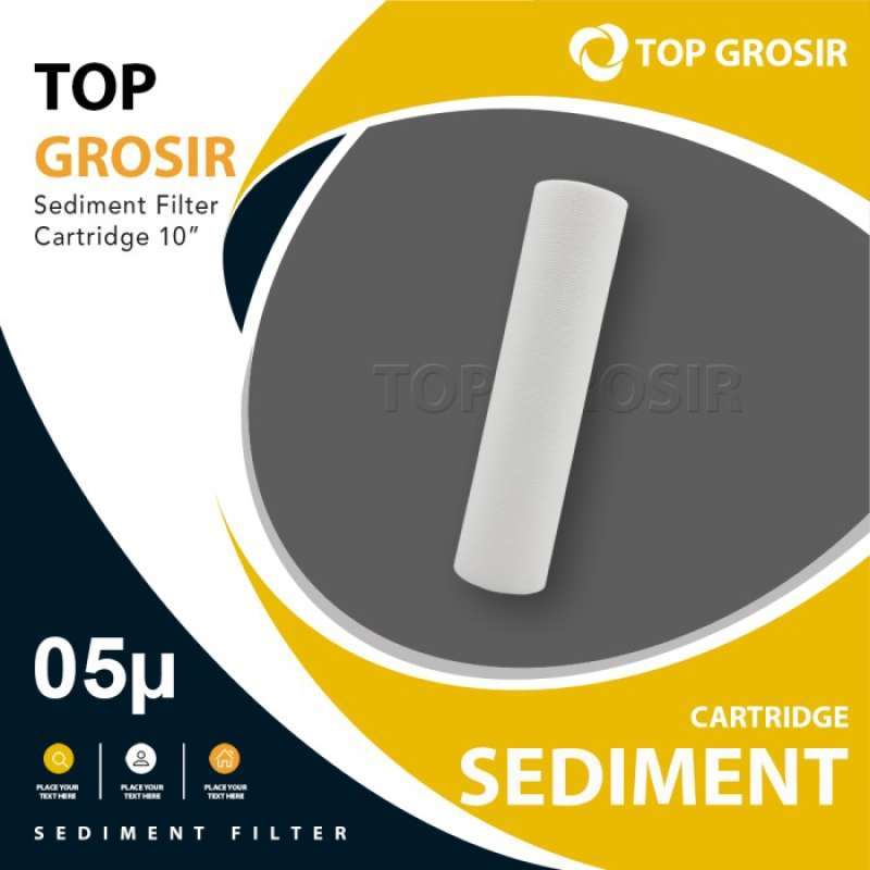 Jual Filter Cartridge 10 inch spun Sediment Saringan Air Minum Air