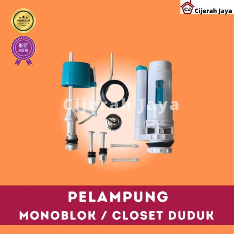 Jual PELAMPUNG KLOSET DUDUK UNIVERSAL DUAL FLUSH MODEL TOTO/CLOSET