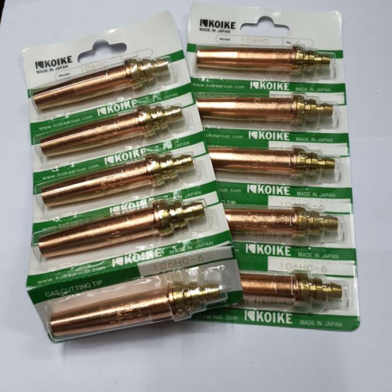 Jual Gas Cutting Tip Koike No 6 / Nozzle Blender Potong Strong 25 No 6