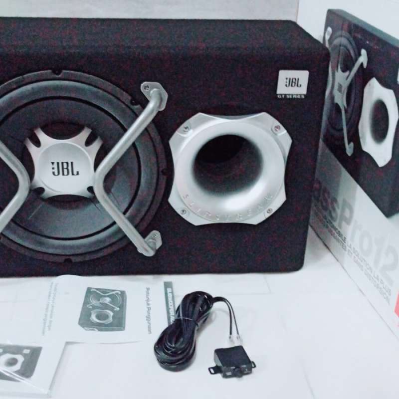 Jual BassBox Aktiv JBL GTBassPro12 New 12 Inch HITAM di Seller