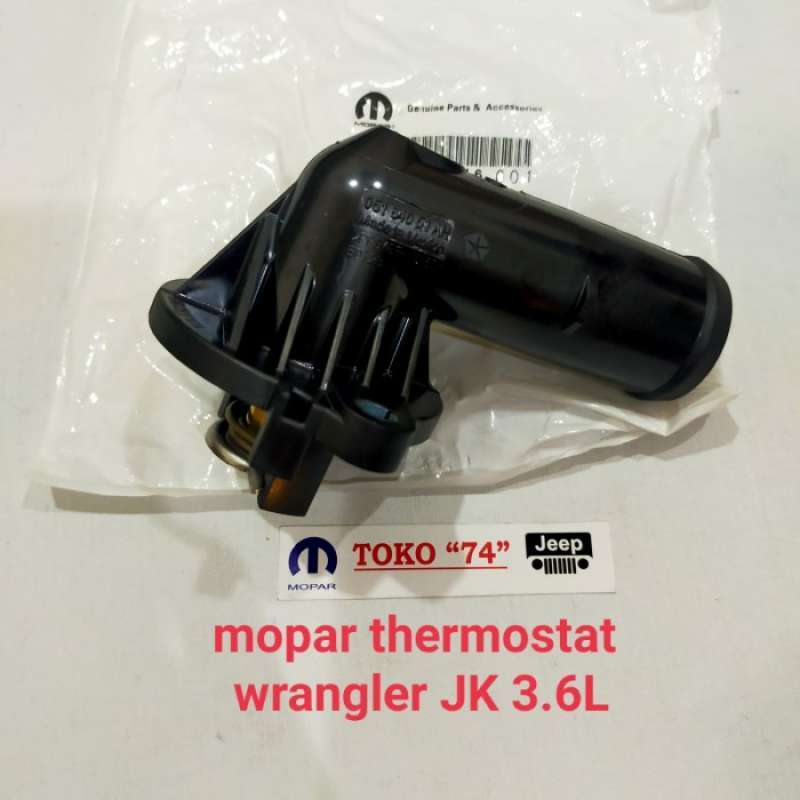 THERMOSTAT JEEP GRAND Cherokee Wk 3.0TD CRD 2011-2018 68253457AA Neu OEM EUR 162,67 - DE