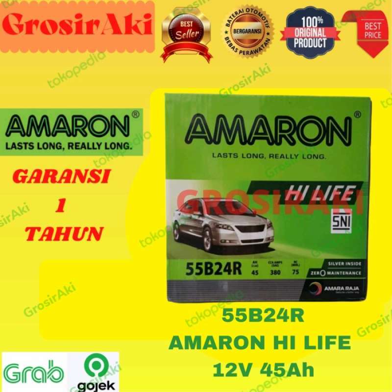 Jual Aki Mazda Biante Non Skyactive Amaron Ns60Ls - 55B24Ls di Seller