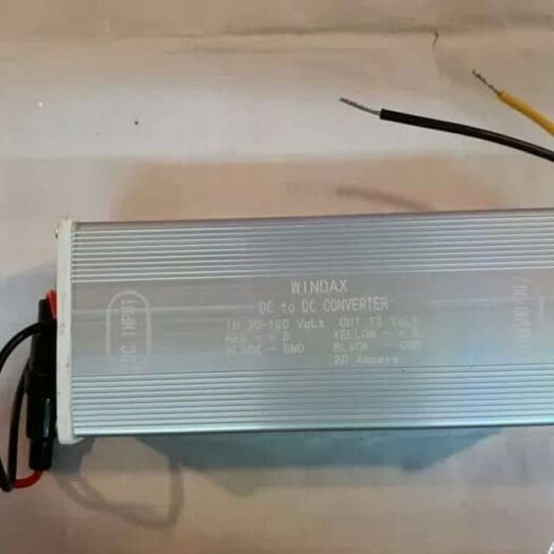 Promo Car power supply converter step down DC 30V120V TO 12V 20A