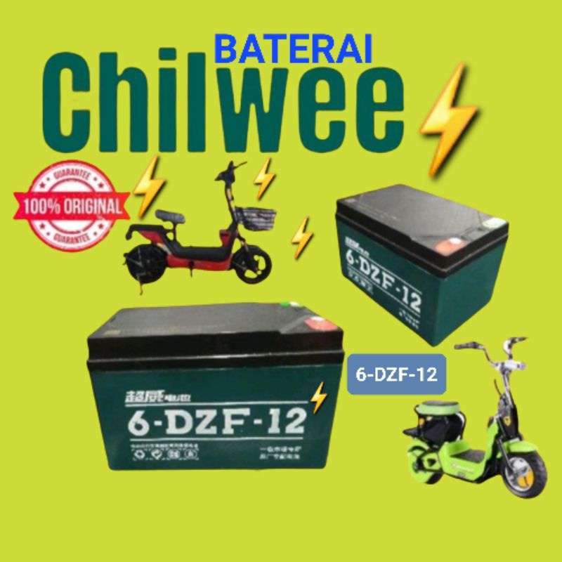 Jual Aki Baterai Chilwee 12 Volt 12 Ah Accu Ori Kualitas Terbaik