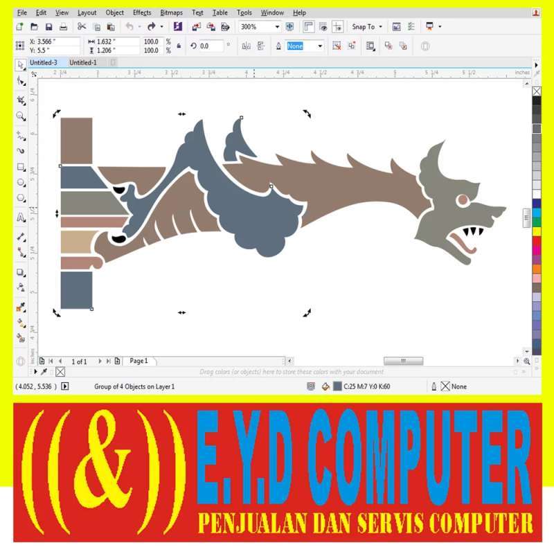 Gambar Ornamen Yang Digunakan Di Coreldraw : Download ...