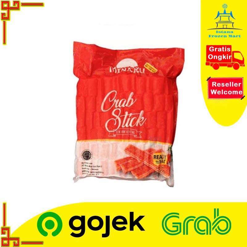 Jual Crab Stick Stik Kepiting 1 KG MINAKU di Seller ISTANA FROZEN