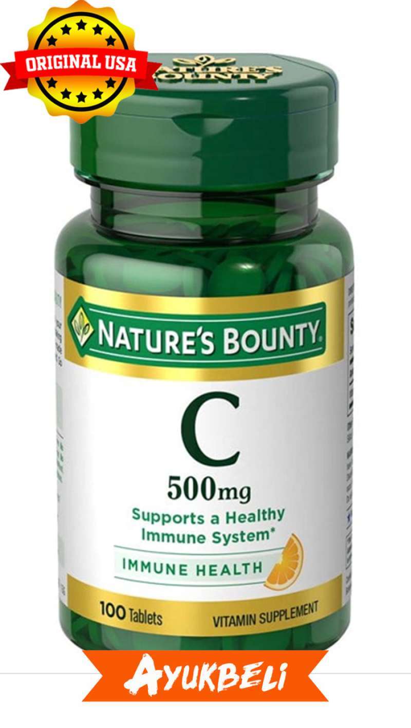 Jual natures bounty vitamin c 500mg 100 tablets di seller anes medika