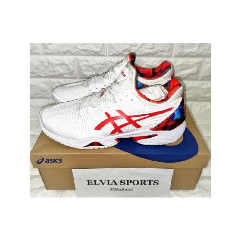 asics court ff novak white