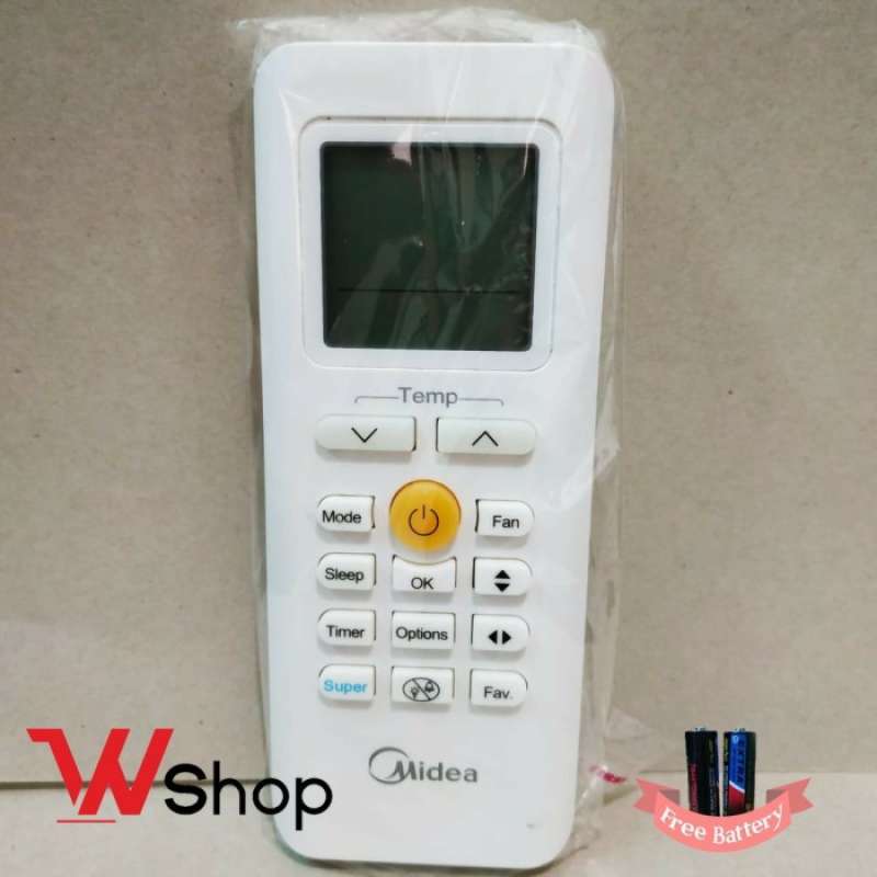 Promo Remote Ac Midea Super Original Air Conditioner B Diskon 17 di