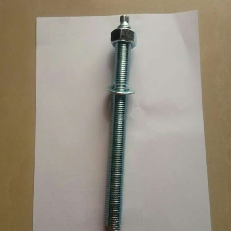 Promo chemical anchor stud M12 x 160 lokal 1 box isi 20 pcs Diskon 33