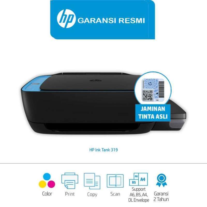 Jual HP INK TANK 319 [Z6Z13A] - HP INK TANK 319 (GT53 BLACK) GARANSI ...