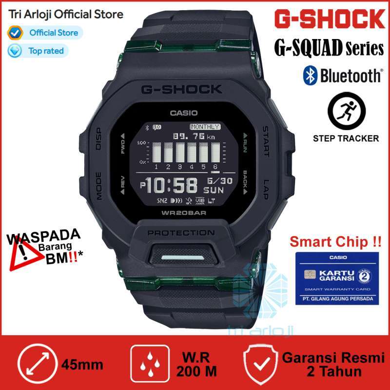 Promo Casio GSHOCK GBD200UU1DR Jam Tangan Pria Digital GBD200 G