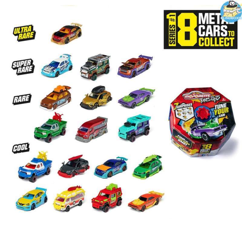 Jual Majorette Tune Ups Series 1 Metal Cars Blind Box (Random) 1pc