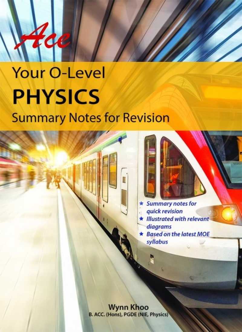 Jual ace your o level physics summary notes for revision di seller bane